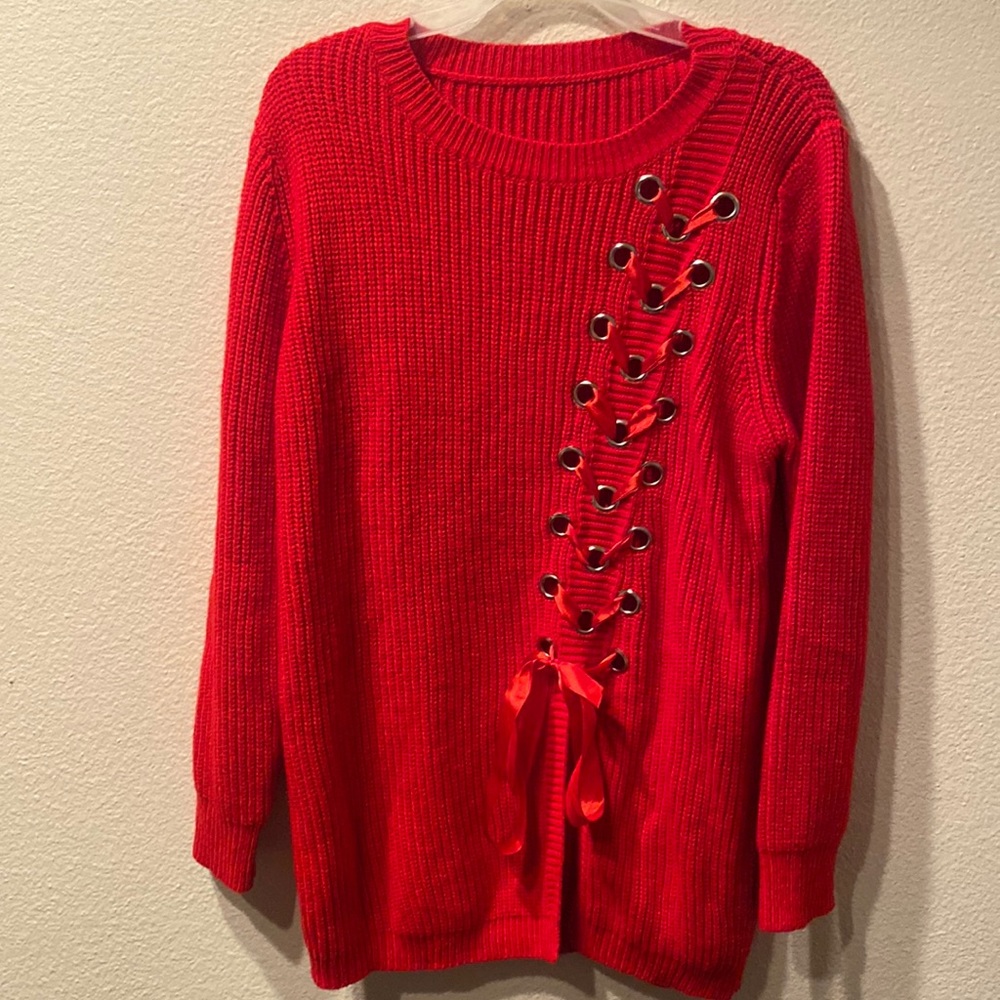 Red Soft, Stylish Sweater